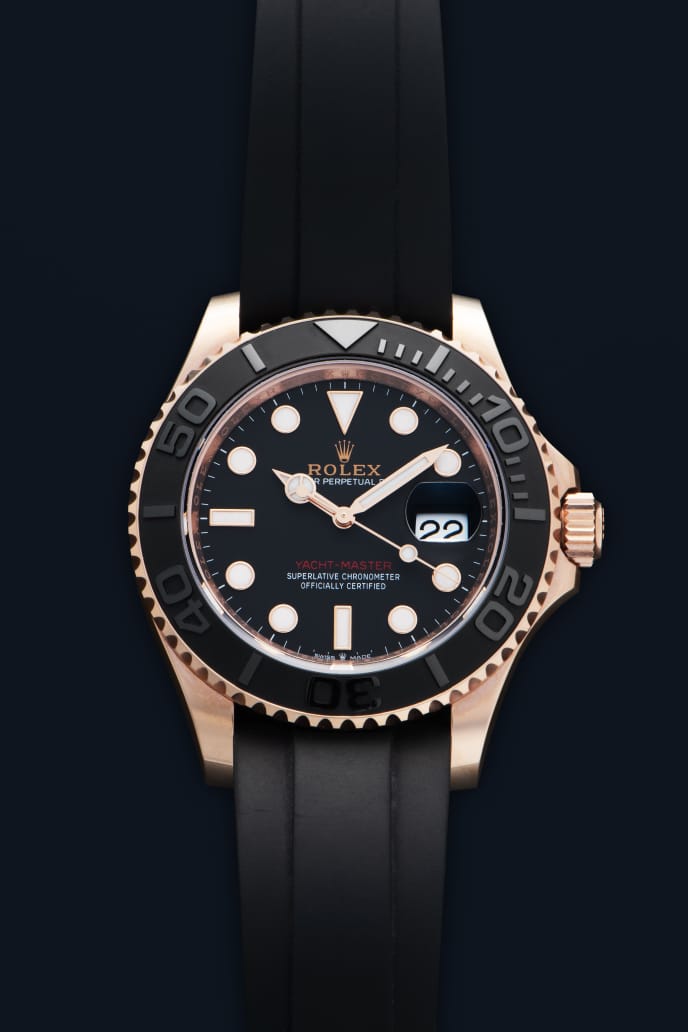 Rolex Gold Black GMT Luxury Watch